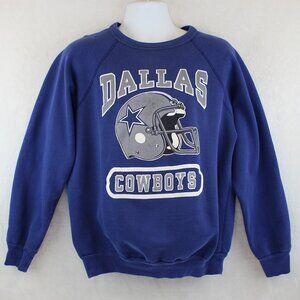 Vintage 80s Dallas Cowboys NFL Football Sweatshirt (L)